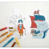 Cartes anniversaire « Pirates »