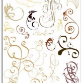 Planche de transferts « Arabesques »