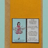 Feuille adhésive double-face 5,7×30,5 cm