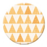Badge jaune – Collection « Crochetin’ »
