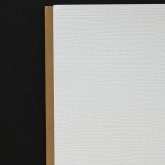 Cardstock blanc sur feuille adhésive