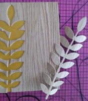 Feuille adhésive de placage bois essence chêne