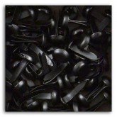 Attaches parisiennes – noir