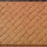Papier tissé marqué adhésif 300×300 mm teck