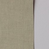 Toile coton adhésive beige et bleu très clair