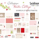 Cartes Project Life Winter Cottage