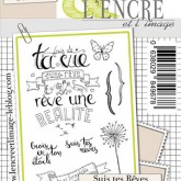 Tampon clear « Suis tes rêves »