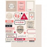 Planche d’étiquettes 5th Avenue – En Hiver