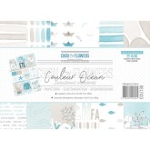 Papiers collection « Couleur océan »