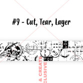 Washi tape « Cut, Tear, Layer »