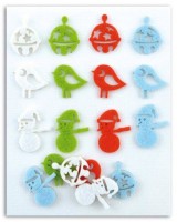 Formes feutre – Amis du Père Noël