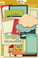 Etiquettes et cartonnettes &laquo;&nbsp;6 impasse des chênes&nbsp;&raquo;