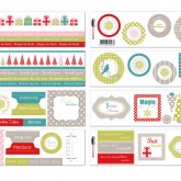 Bloc Noël – collection « Zinnia »