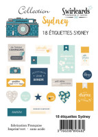Sachet d’étiquettes « sydney »