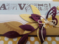 Feuille adhésive – couleur PRUNE MÉTAL