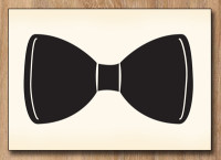 Tampon &laquo;&nbsp;Gros noeud&nbsp;&raquo; Swirlcards