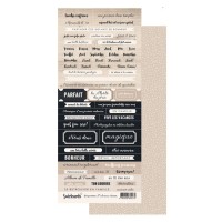 Planche d&rsquo;étiquettes Ginza