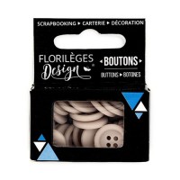 Boutons &laquo;&nbsp;Fil de lin&nbsp;&raquo;