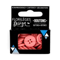 Boutons &laquo;&nbsp;Rose thé&nbsp;&raquo;