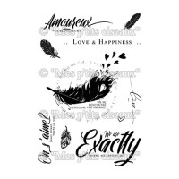 Planche de tampons &laquo;&nbsp;Grand amour&nbsp;&raquo;