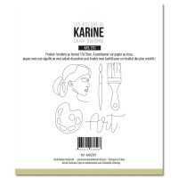 Pochoir broderie &laquo;&nbsp;Art etc&nbsp;&raquo;