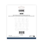 Pochoir broderie &laquo;&nbsp;Chiffres&nbsp;&raquo;