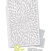 Pochoir &laquo;&nbsp;Pluie de pétales&nbsp;&raquo;