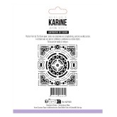 Pochoir &laquo;&nbsp;Labyrinthe de fleurs&nbsp;&raquo;