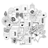 Die cuts calques &laquo;&nbsp;Farandole&nbsp;&raquo;