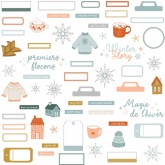 Die-cuts Etoile des neiges